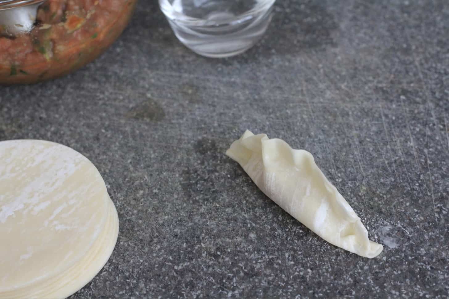 forming dumplings