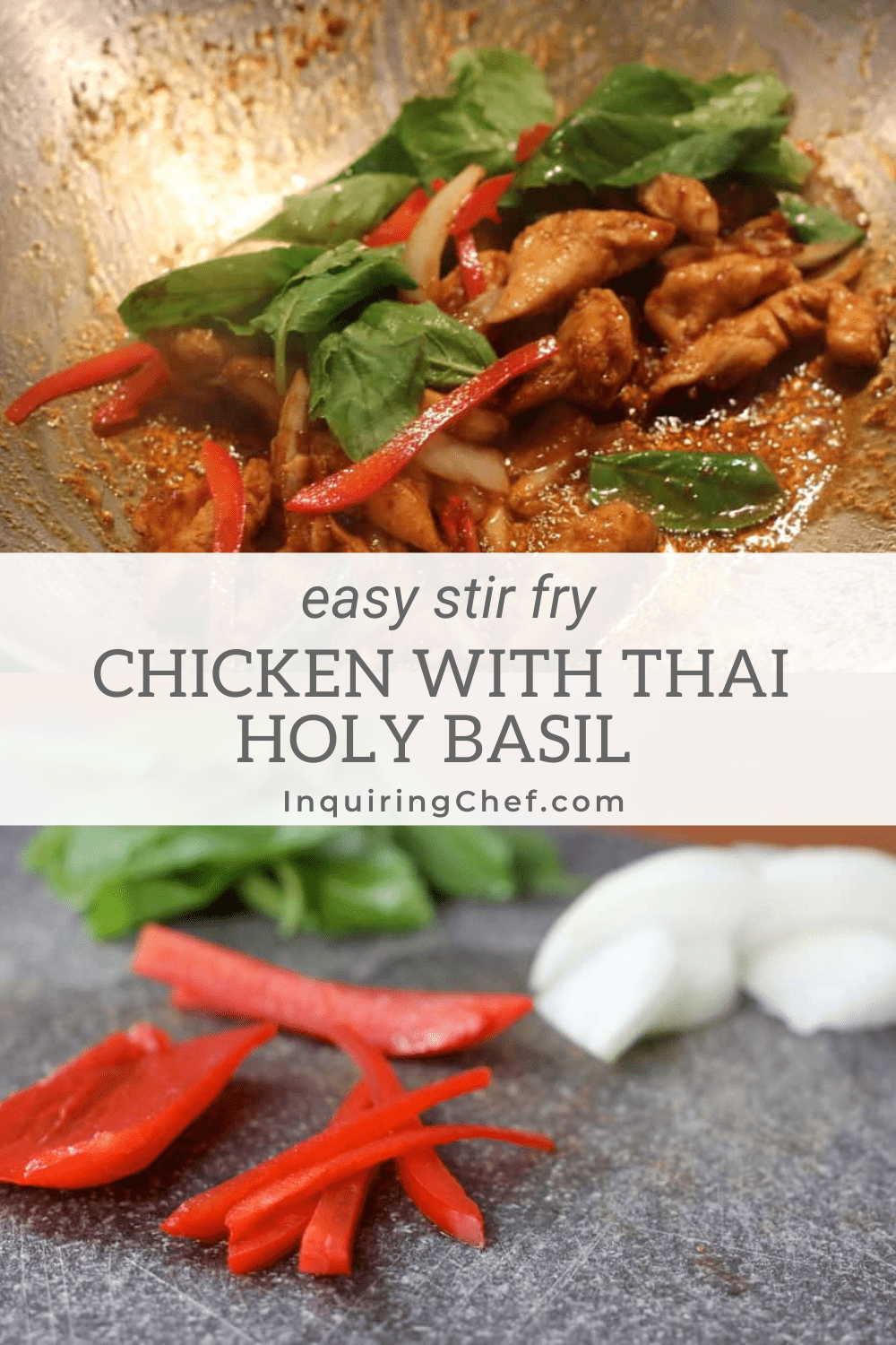 chicken with thai holy basil