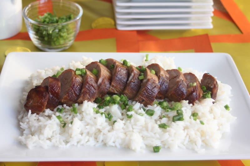 Hoisin-Glazed Pork Tenderloin