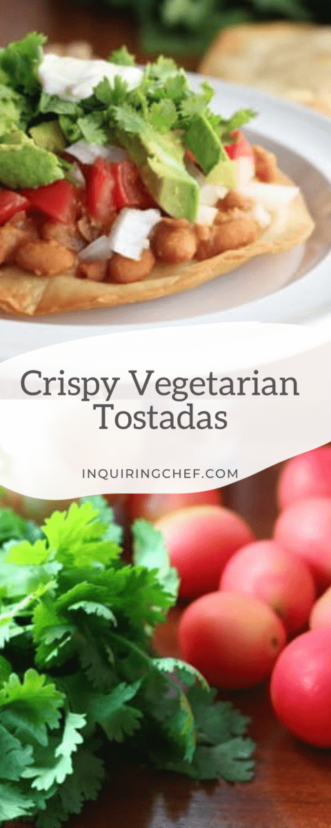 vegetarian tostadas