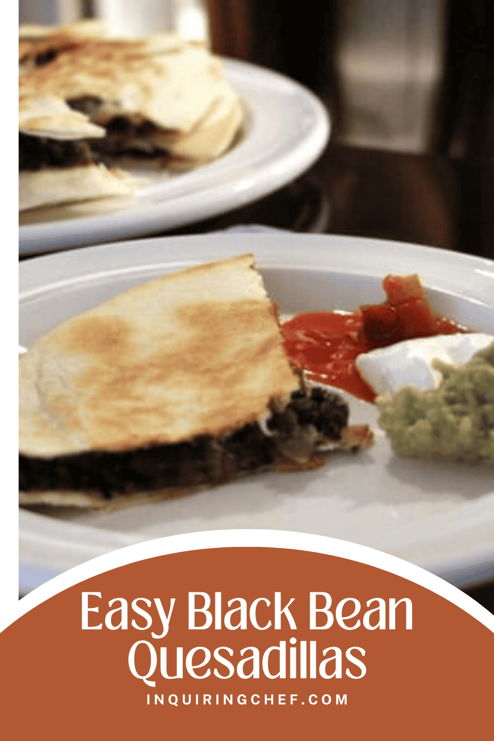 black bean quesadillas