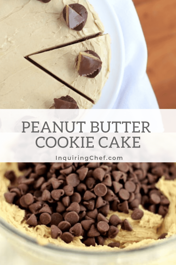 peanut butter cookie cake