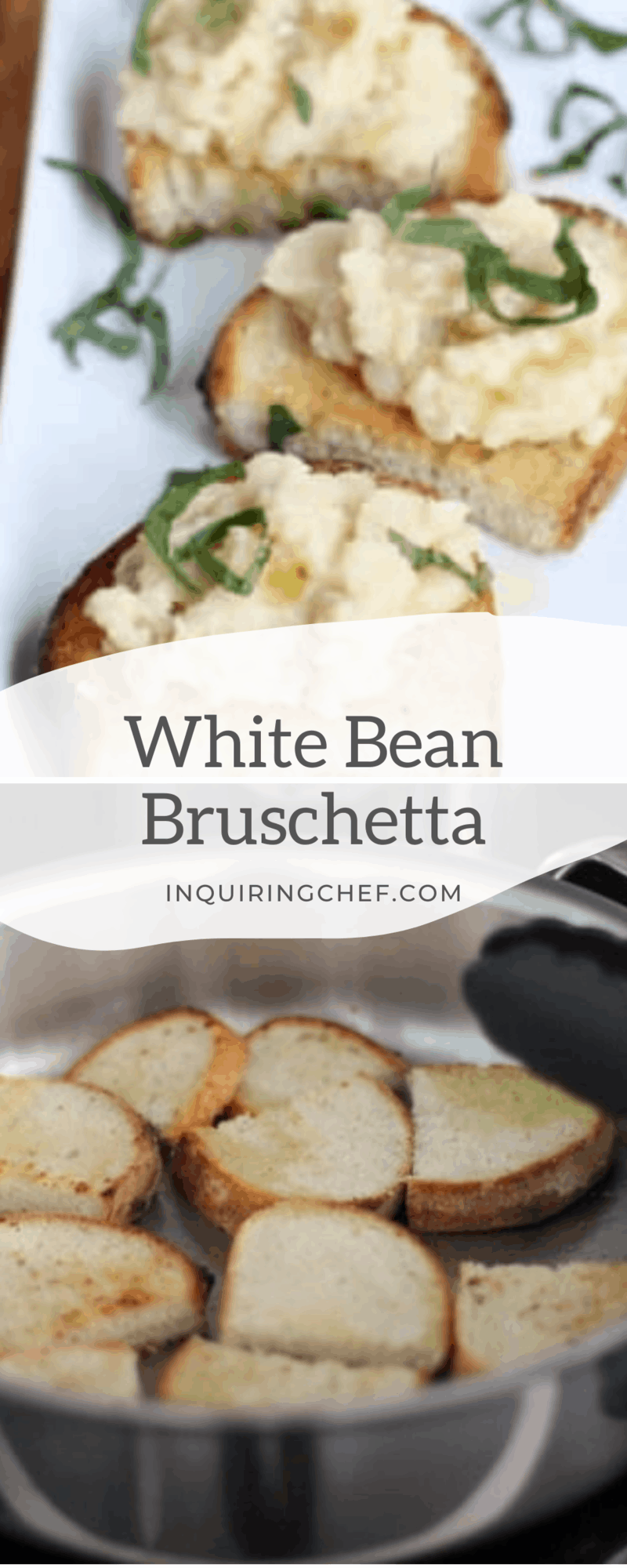 White Bean Bruschetta Recipe