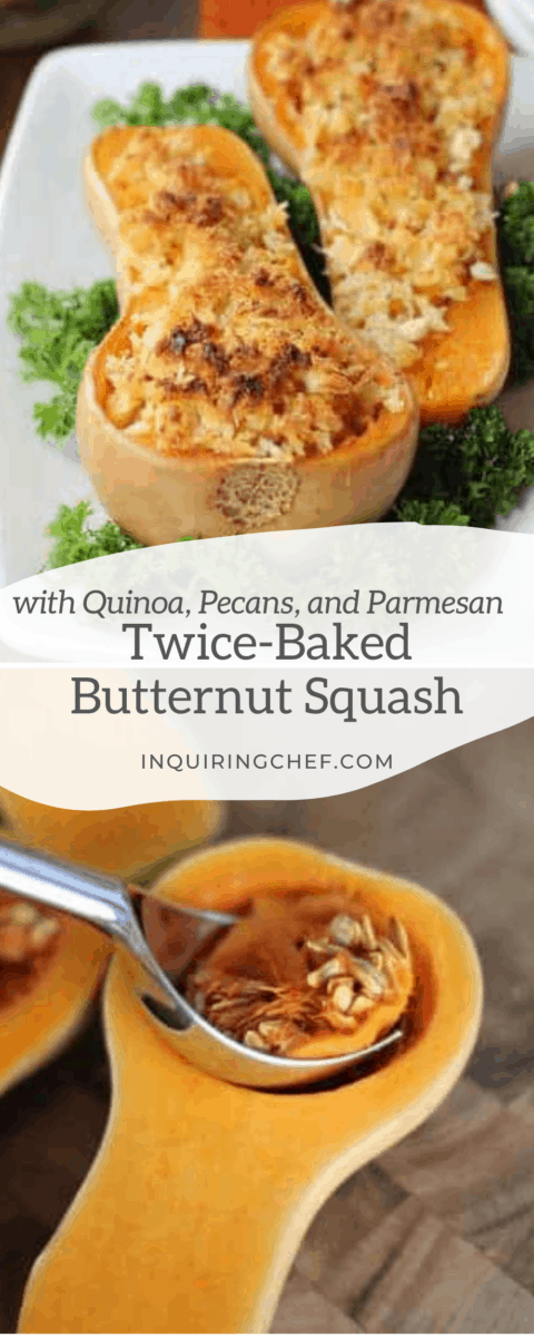twice baked butternut squash