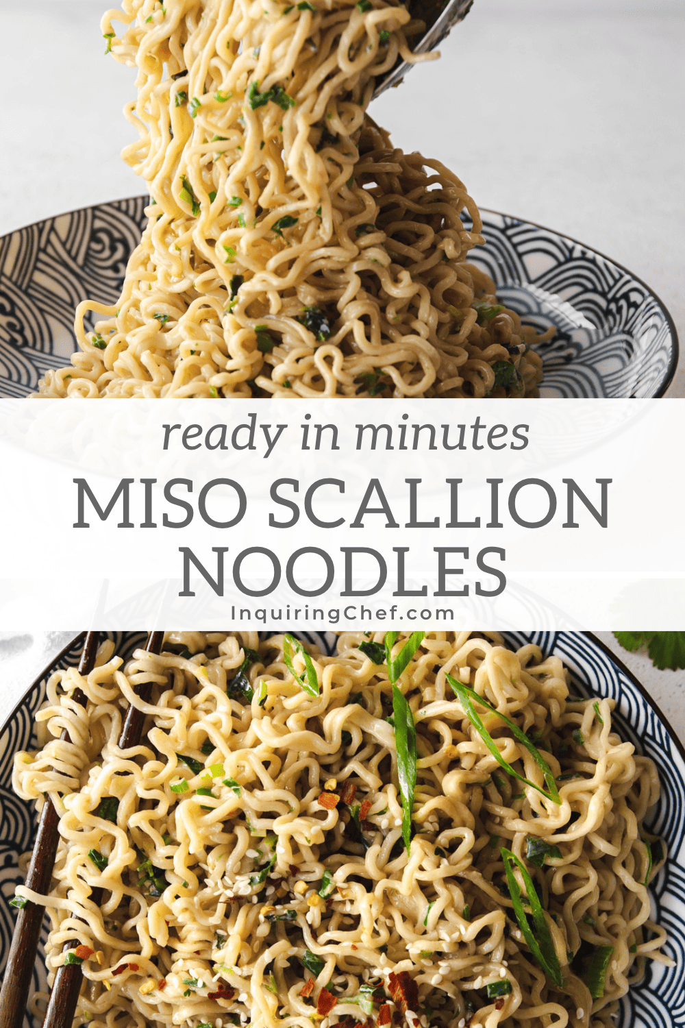 miso scallion noodles