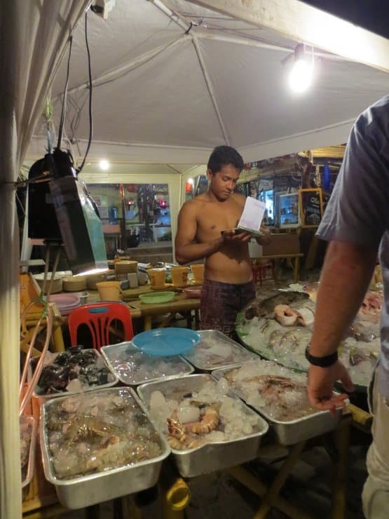 Fish Dinner Koh Lipe Thailand