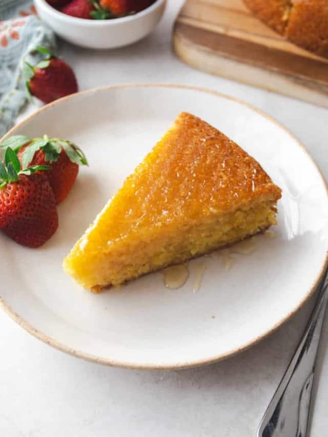 How to Make Gluten Free Honey Citrus Cake - Inquiring Chef