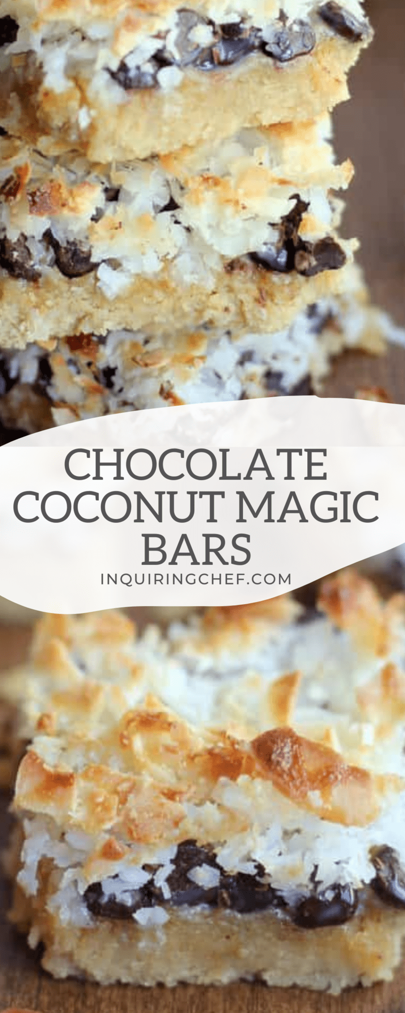 chocolate coconut magic bars