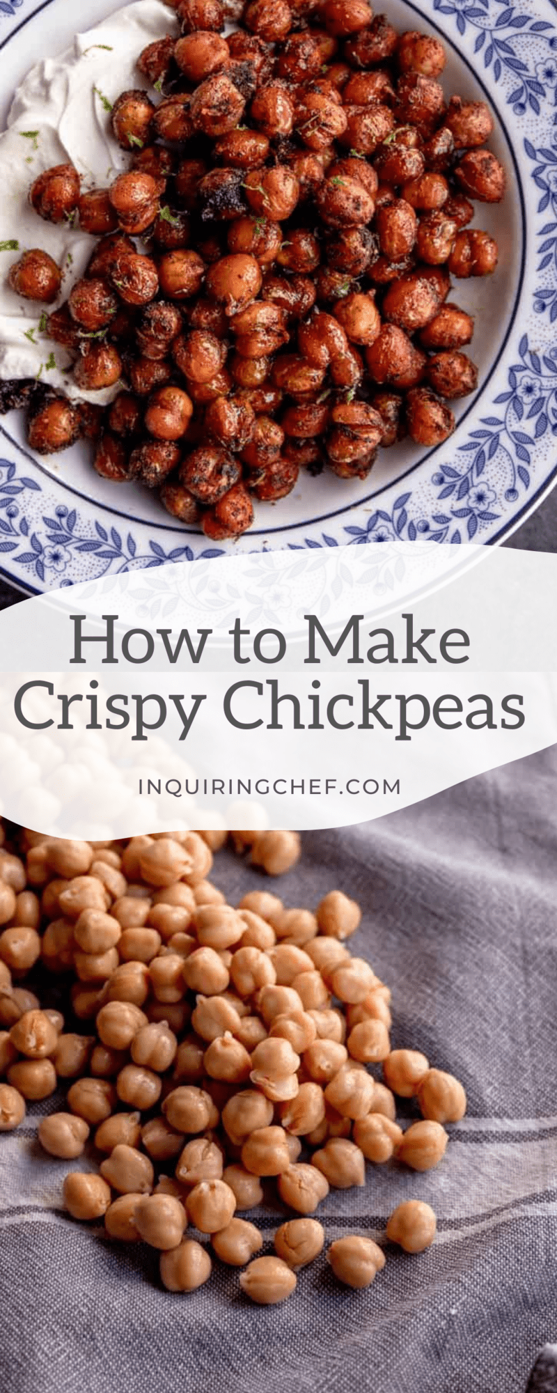 crispy chickpeas