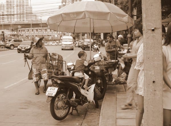 street life in Bangkok