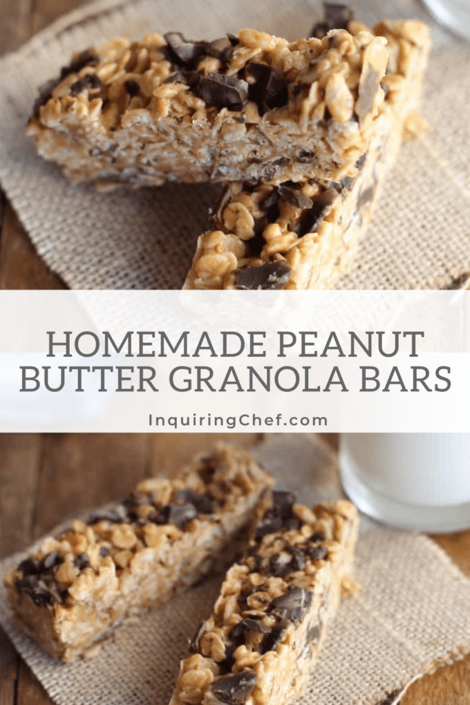 peanut butter granola bars