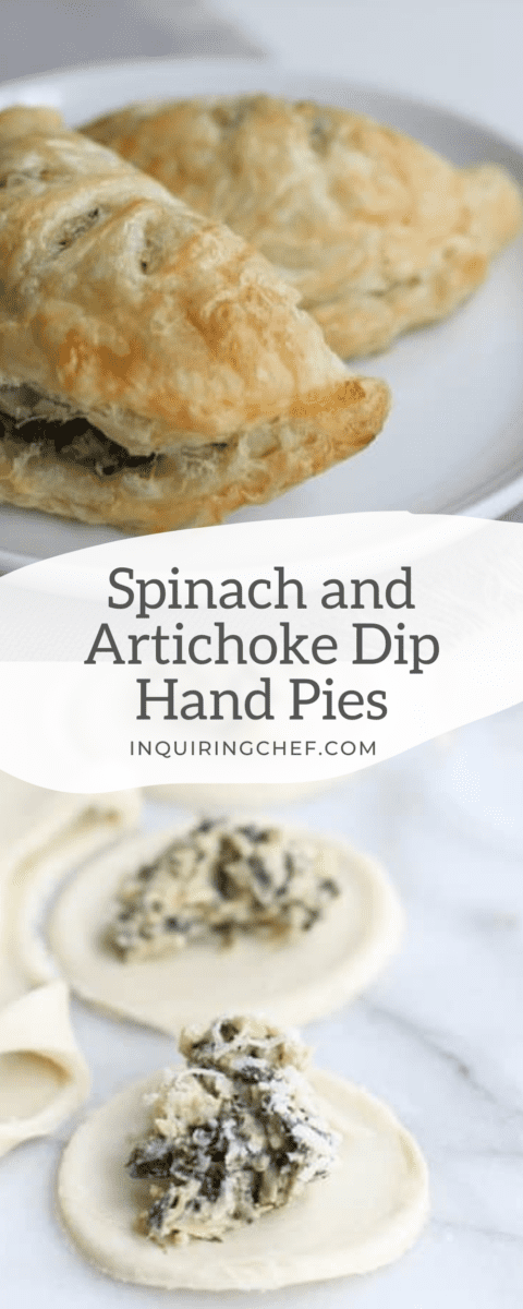 spinach and artichoke hand pies