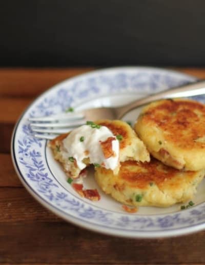 Loaded Potato Pancakes