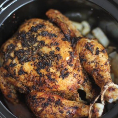 chicken in a slow cooker