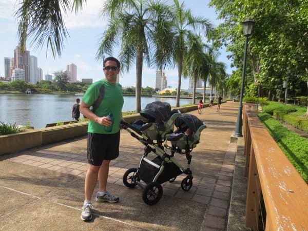 Frank and the stroller