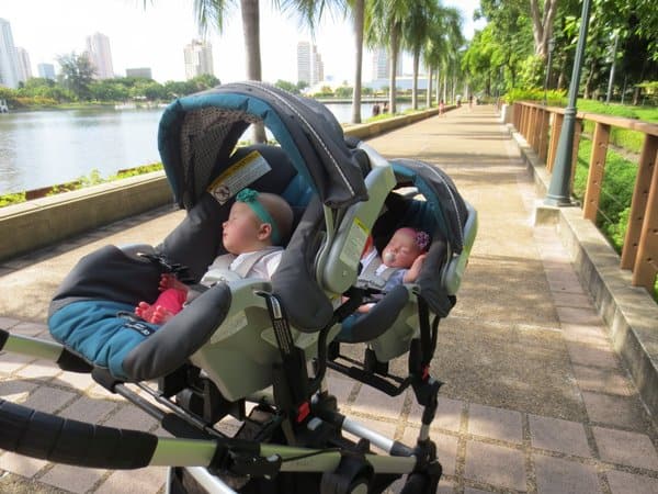 Molly and Clara stroller