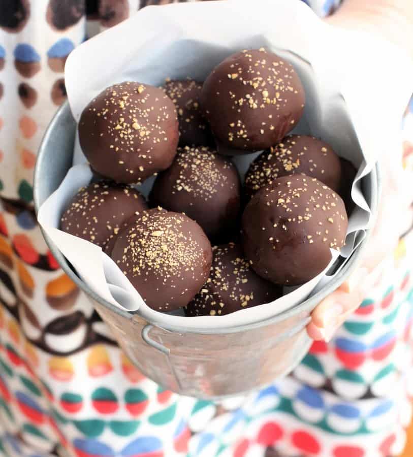 Truffles in a pail