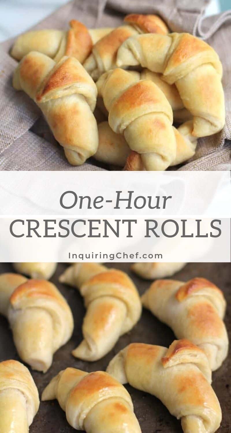 one hour crescent rolls