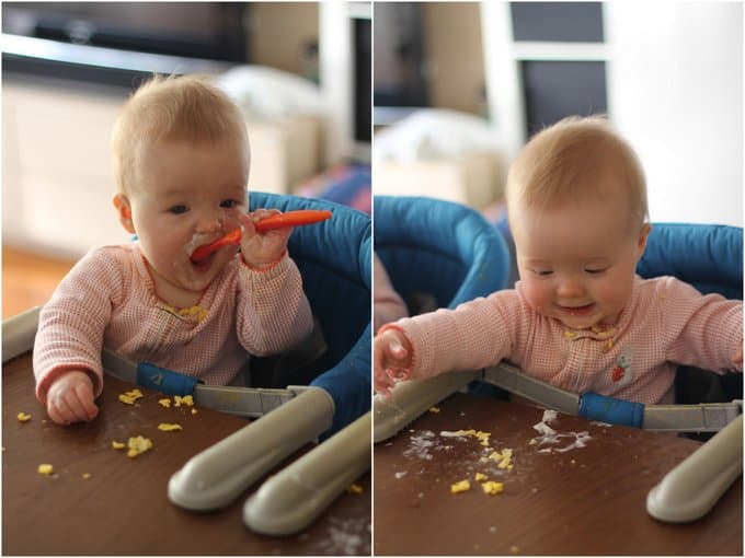 Clara and Molly_Solid Foods 9 Months