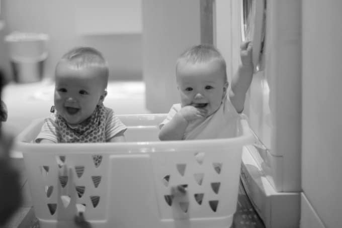 Molly and Clara_Laundry Basket 9 Months