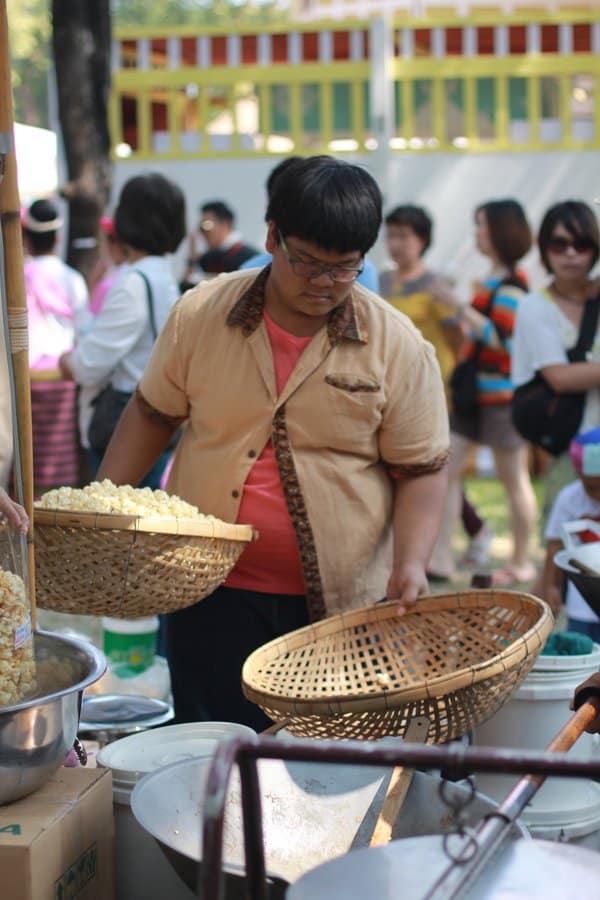 Thailand Tourism Fair_kettle corn