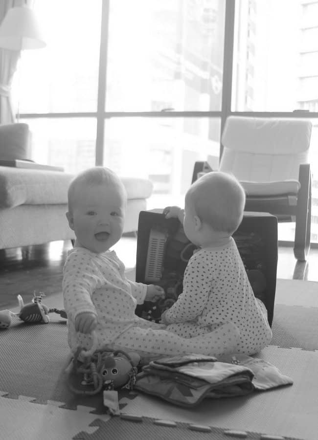 Molly and Clara_10 Months