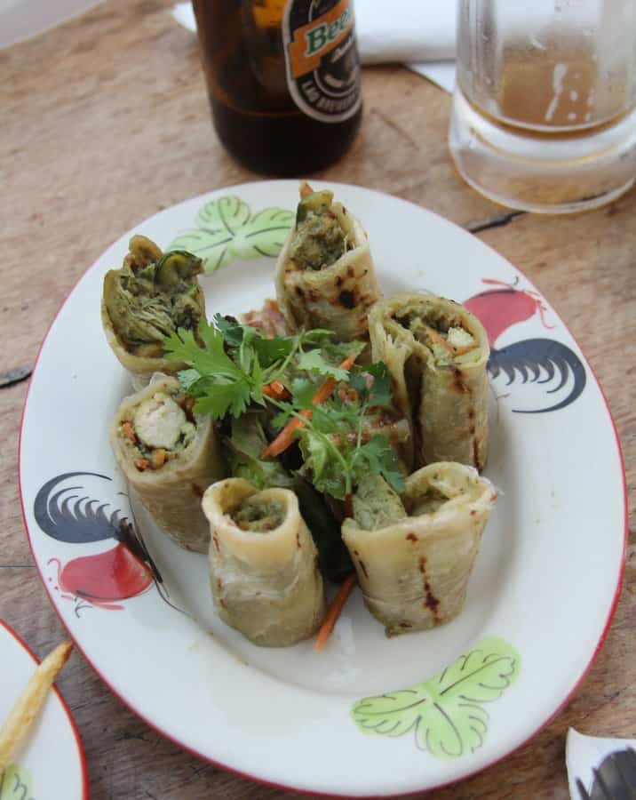 Green Curry Roti in Chiang Mai