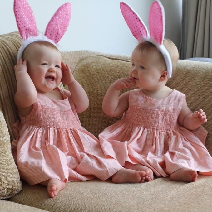Molly and Clara_Easter 2015