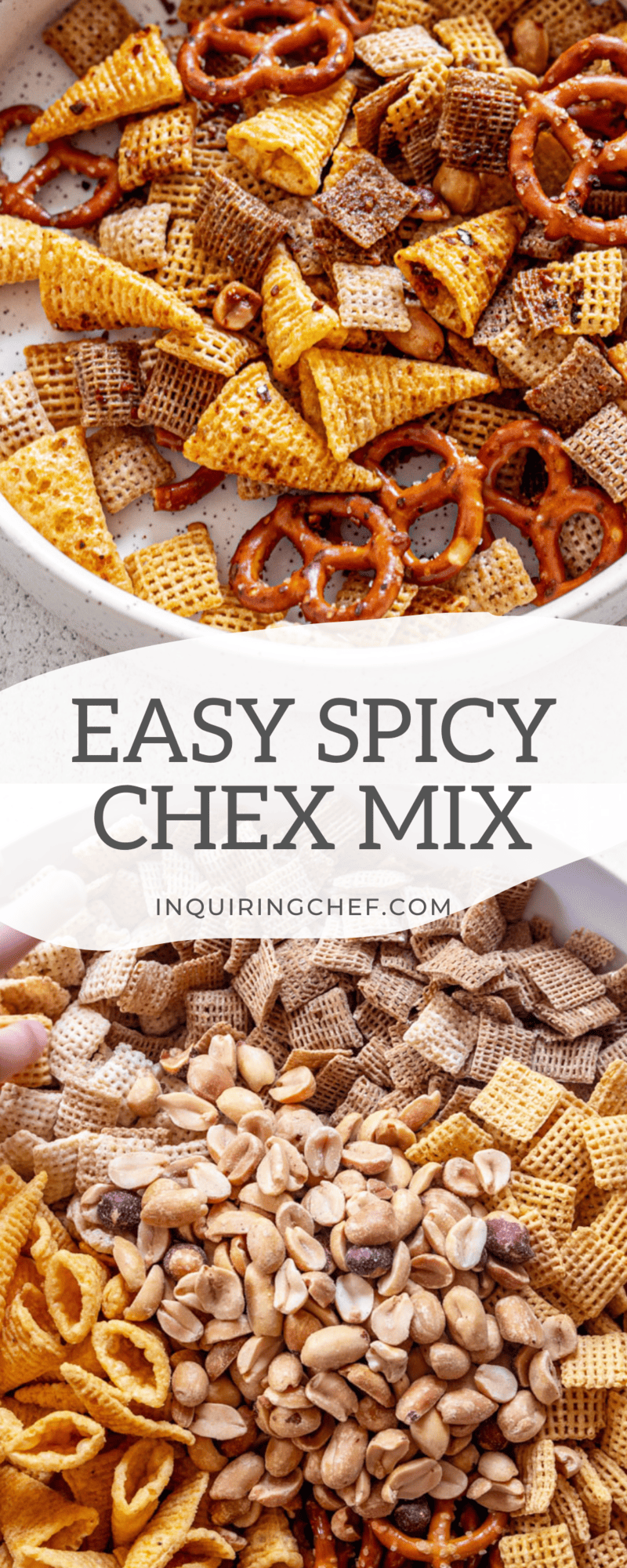 spicy chex mix