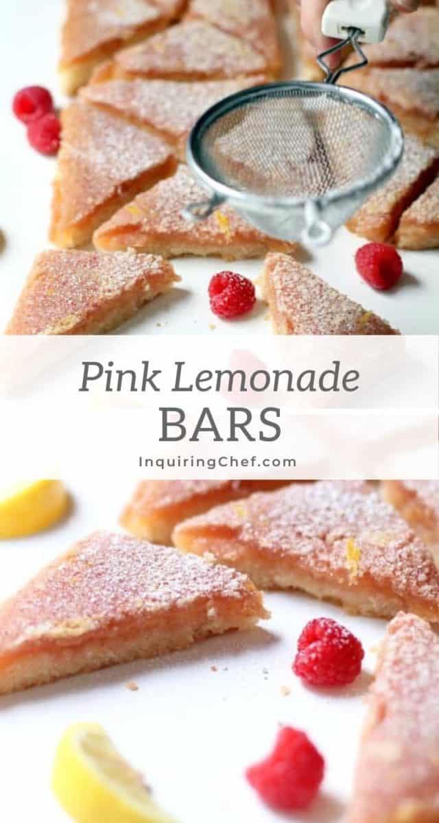 Pink Lemonade Bars