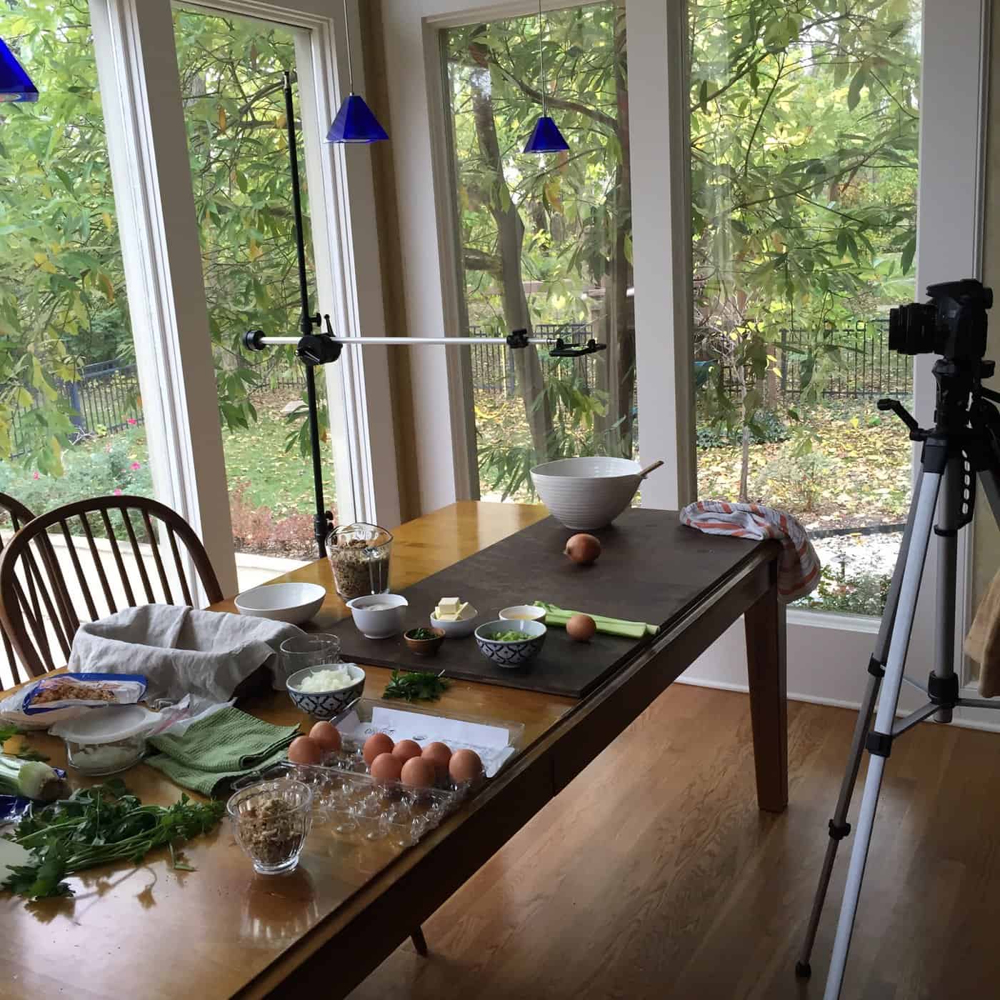 Making of a Food Blog Video