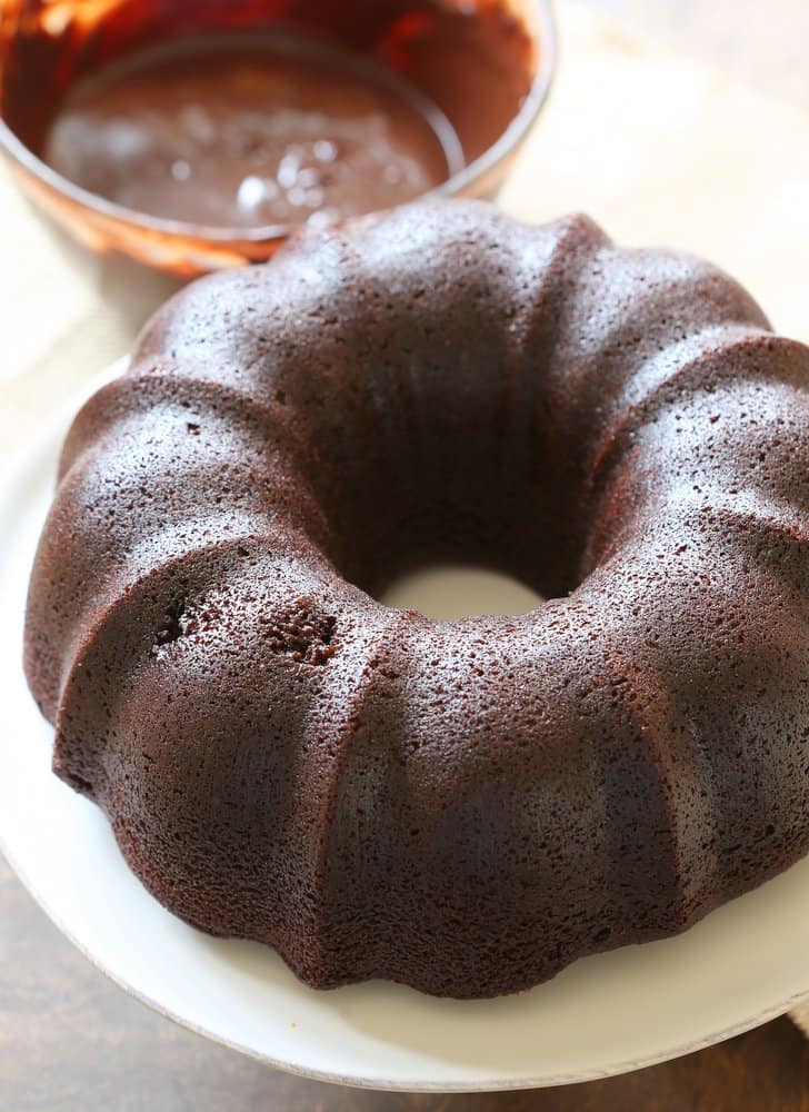 The Best Glazed Chocolate Bundt Cake Recipe - The Flavor Bender