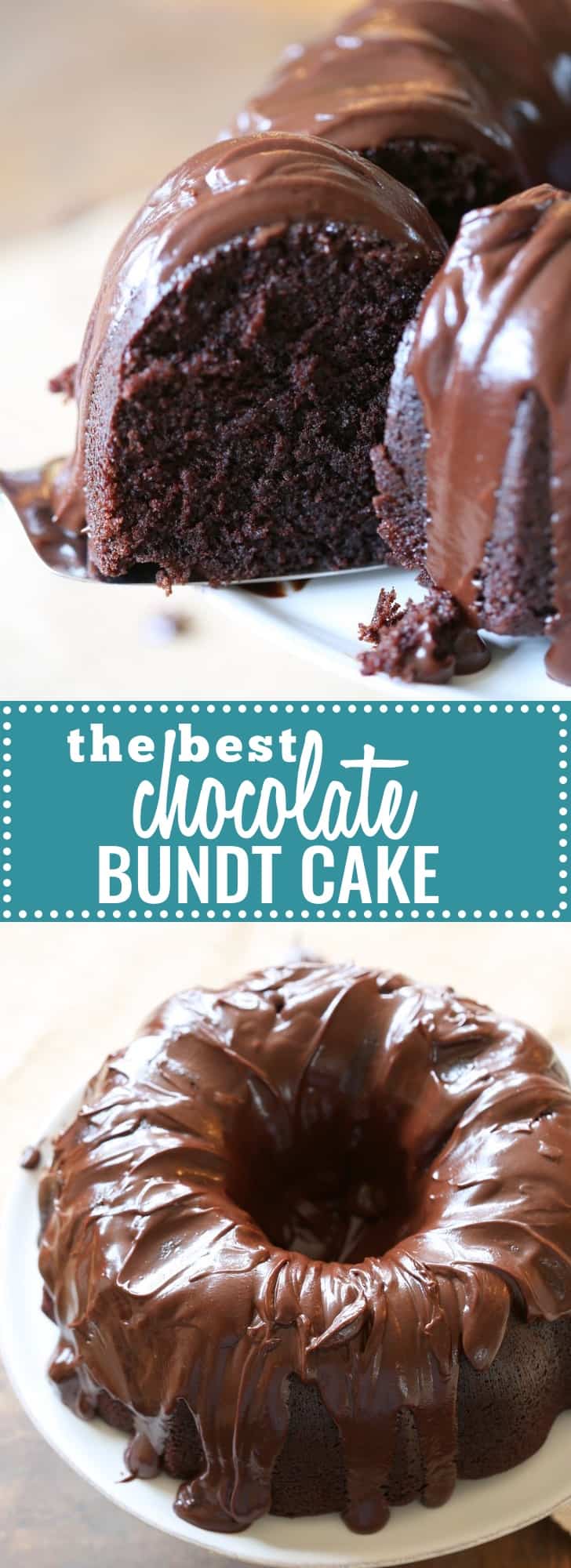 The Best Chocolate Bundt Cake: This really is the best (and thankfully most foolproof) chocolate cake around. With a rich, thick glaze, this little beauty is great the day you make it, but even better after a day or two in the fridge. 