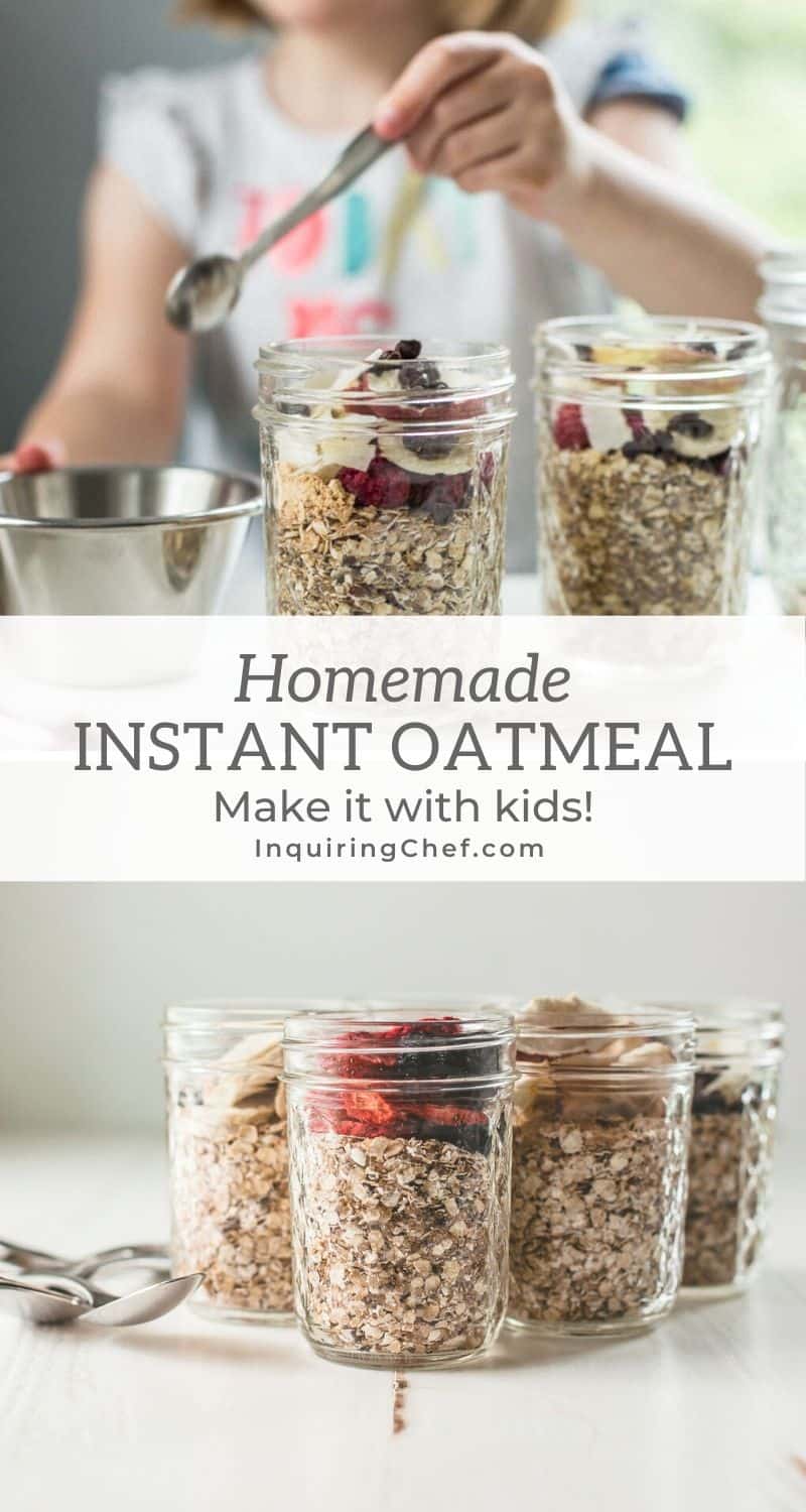 homemade instant oatmeal