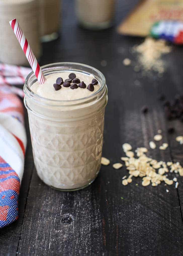 Peanut Butter Chocolate Oat Smoothie