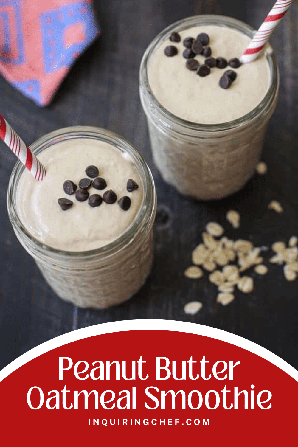 peanut butter oatmeal smoothie