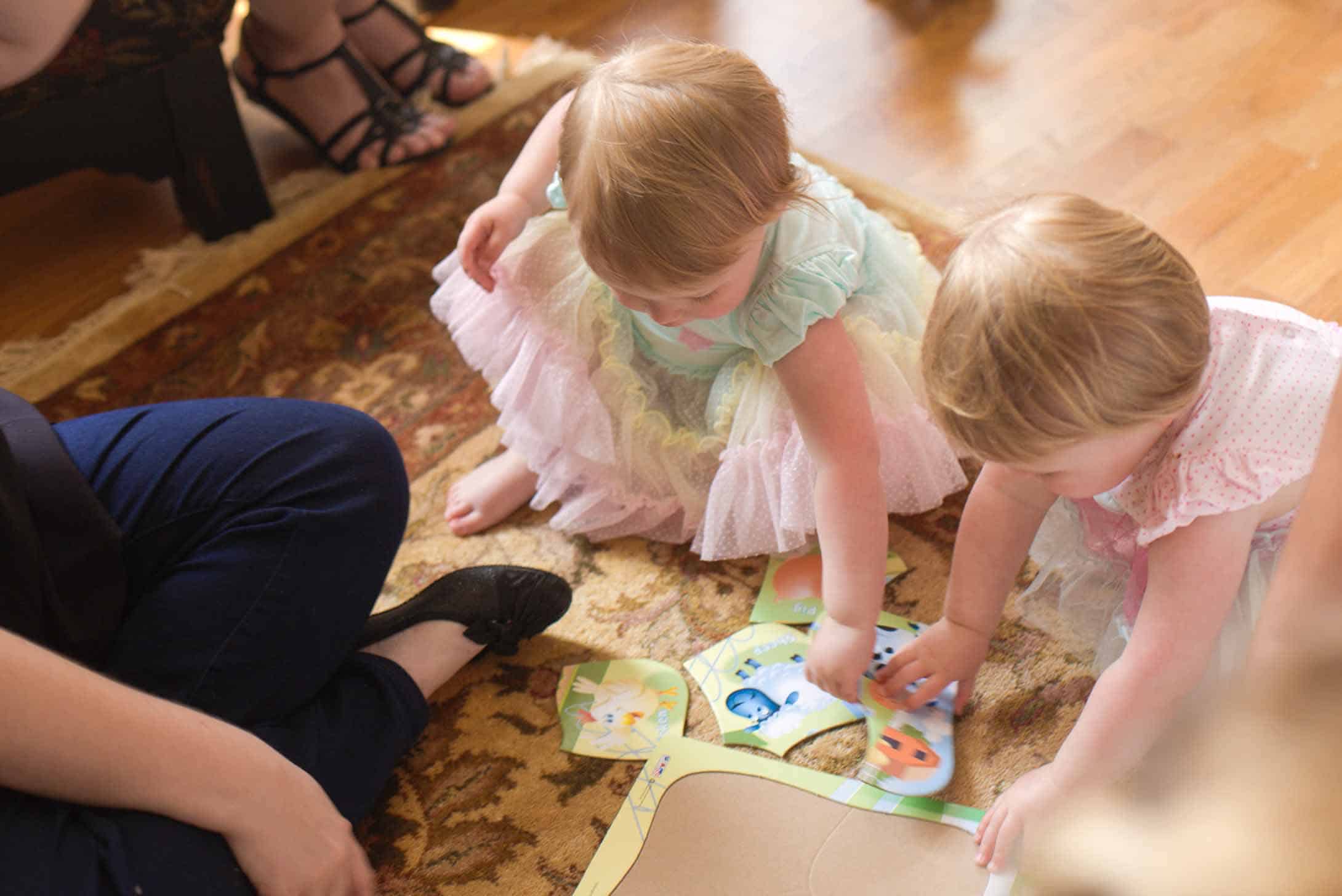 Molly and Clara Second Birthday