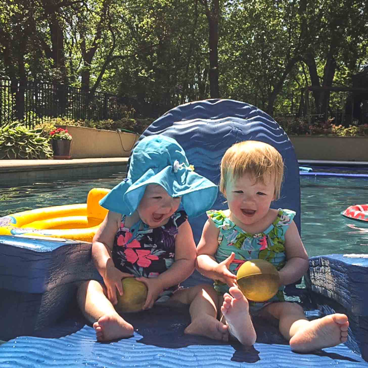 Molly and Clara Swimming Pool