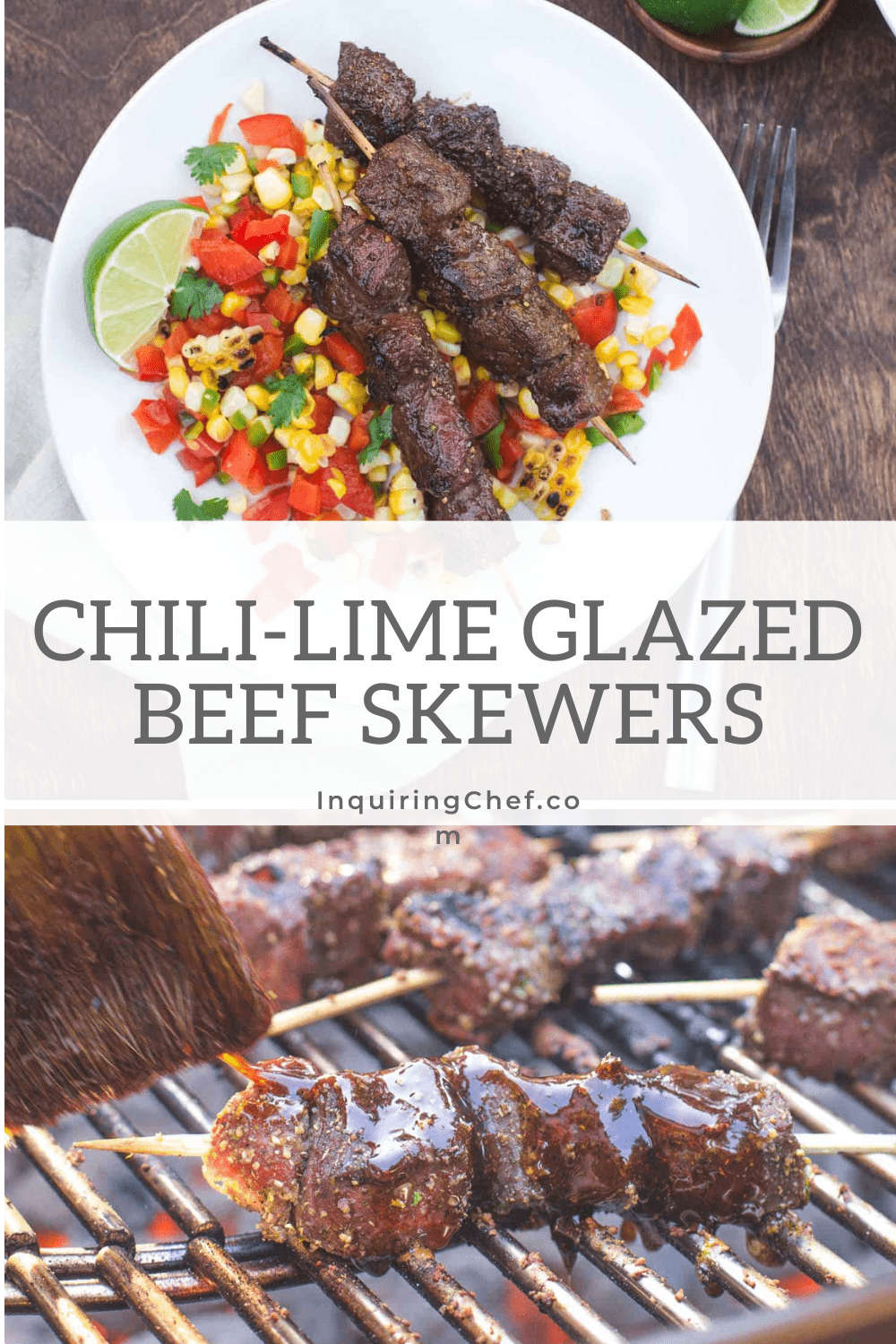 beef skewers