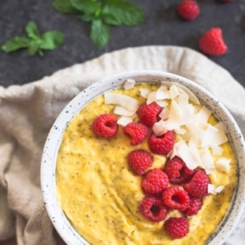 mango chia breakfast bowls