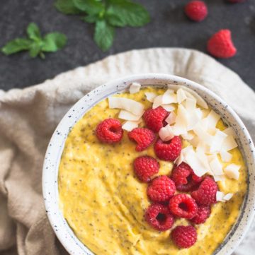 Mango Chia Breakfast Bowls