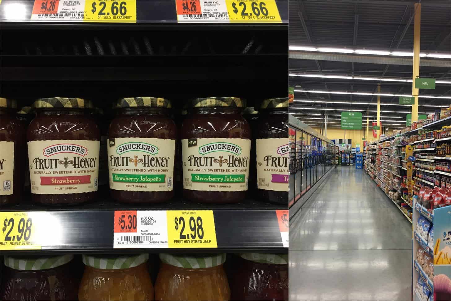 Walmart_Smuckers Fruit and Honey Spread