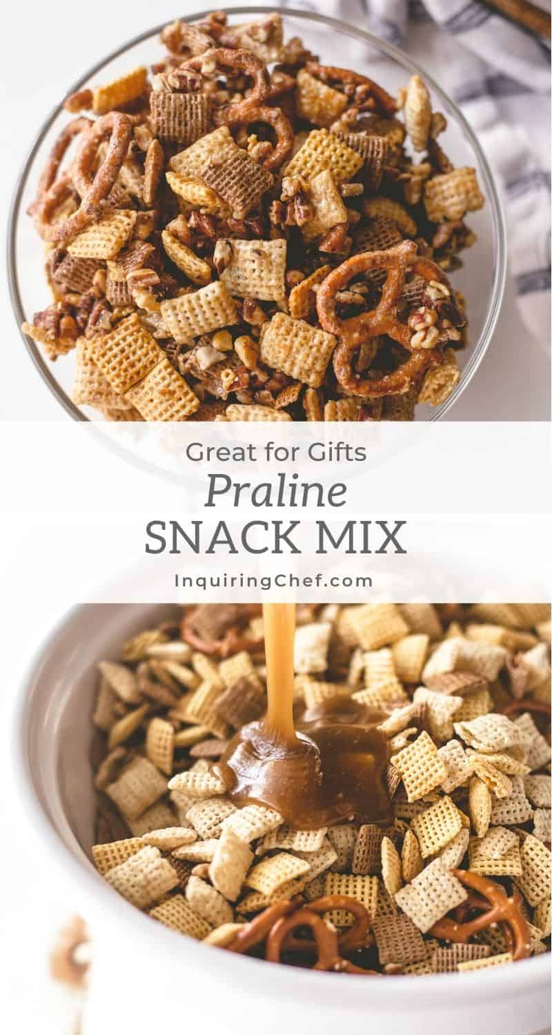 praline snack mix