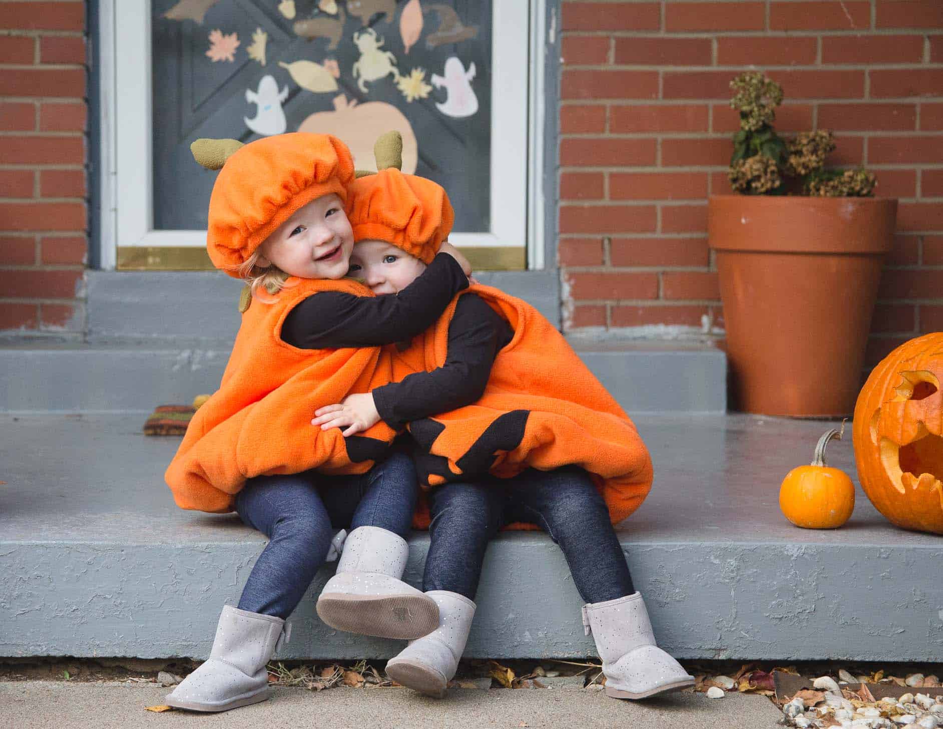 Molly and Clara Halloween