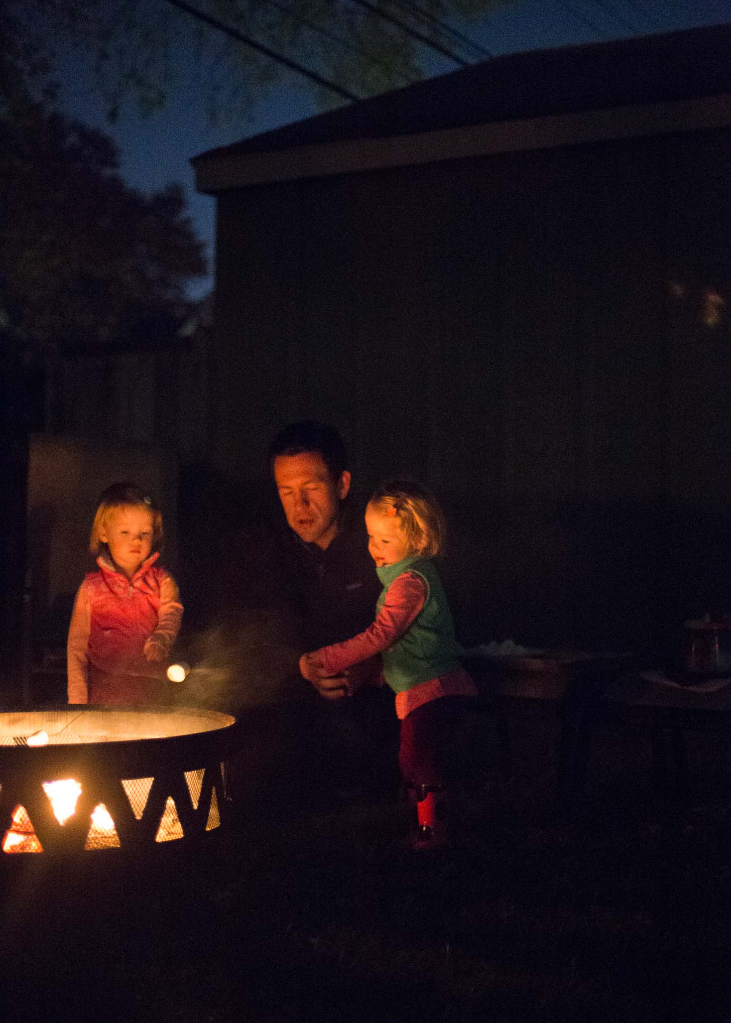 Fire Pit S'Mores