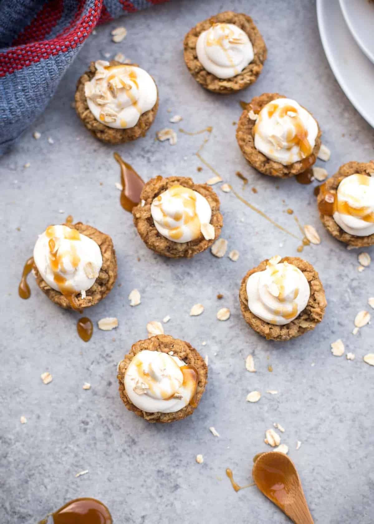 Brown Sugar Oatmeal Cookie Cups