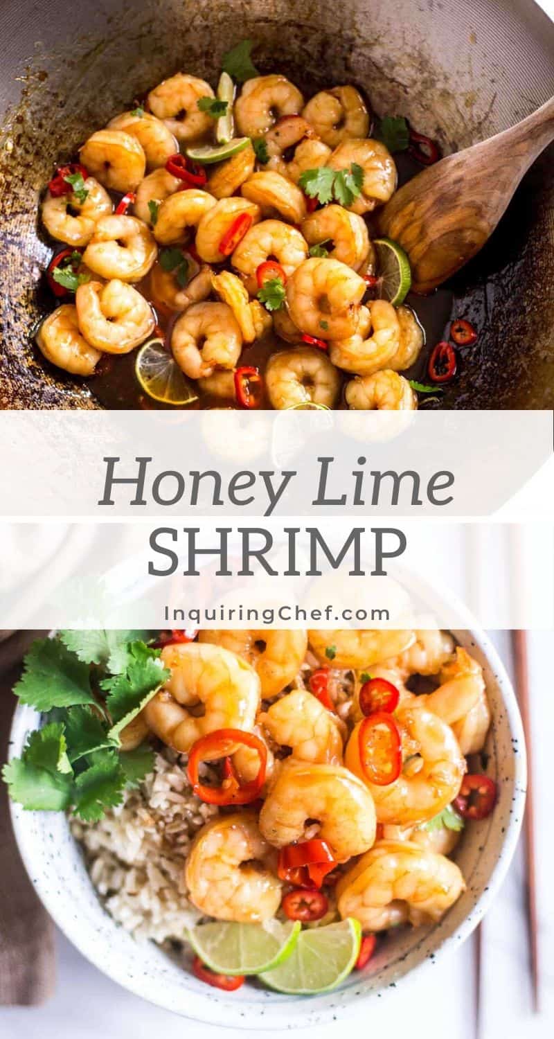 honey lime shrimp