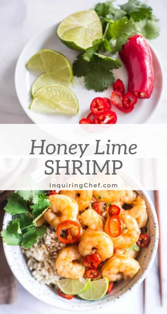 honey lime shrimp