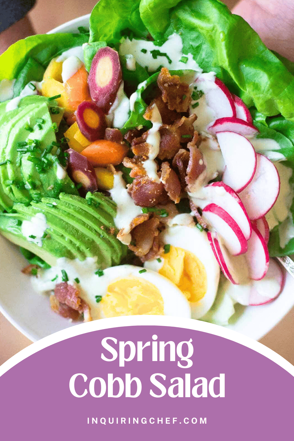 spring cobb salad