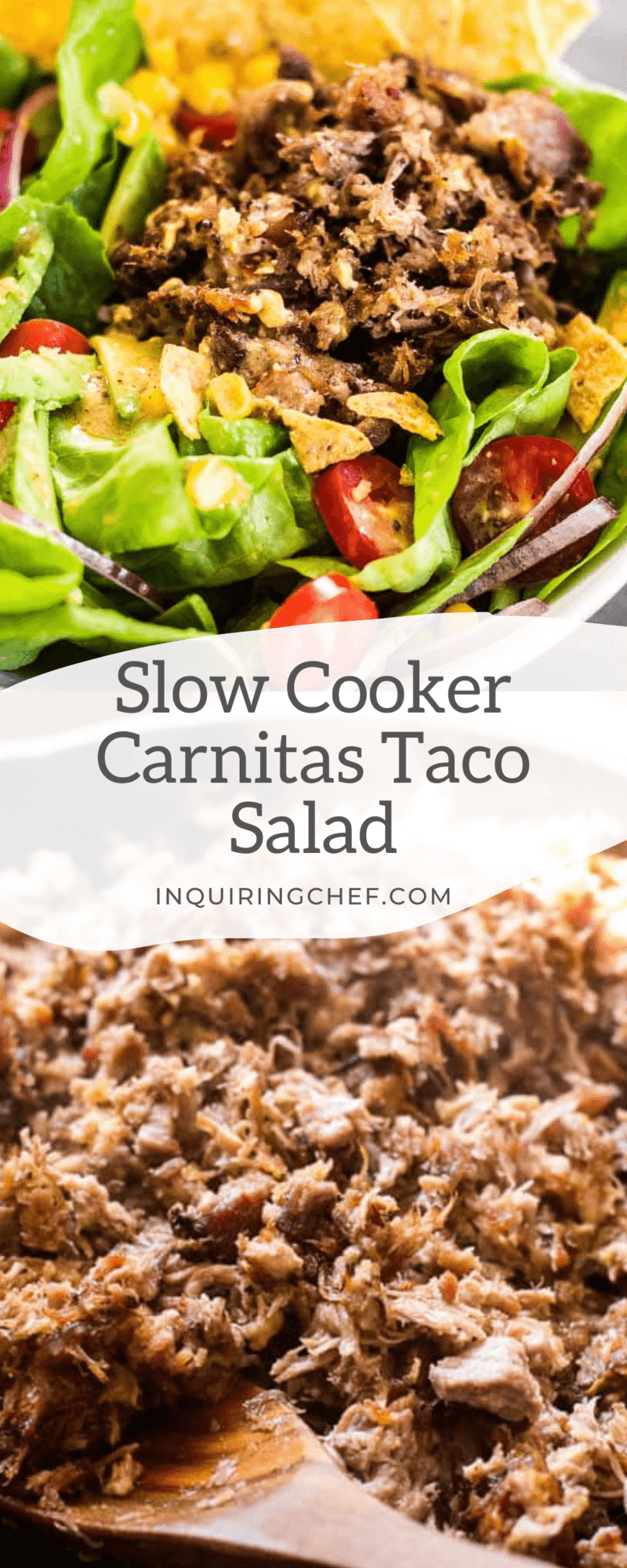 carnitas taco salad